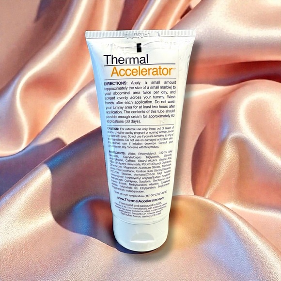 Savvier Thermal Accelerator Tummy Cream 6 fl. oz. - Sealed New - Picture 2 of 2